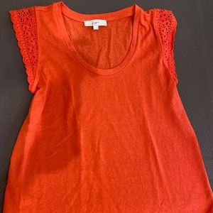 Loft. Orange worn once. Size L